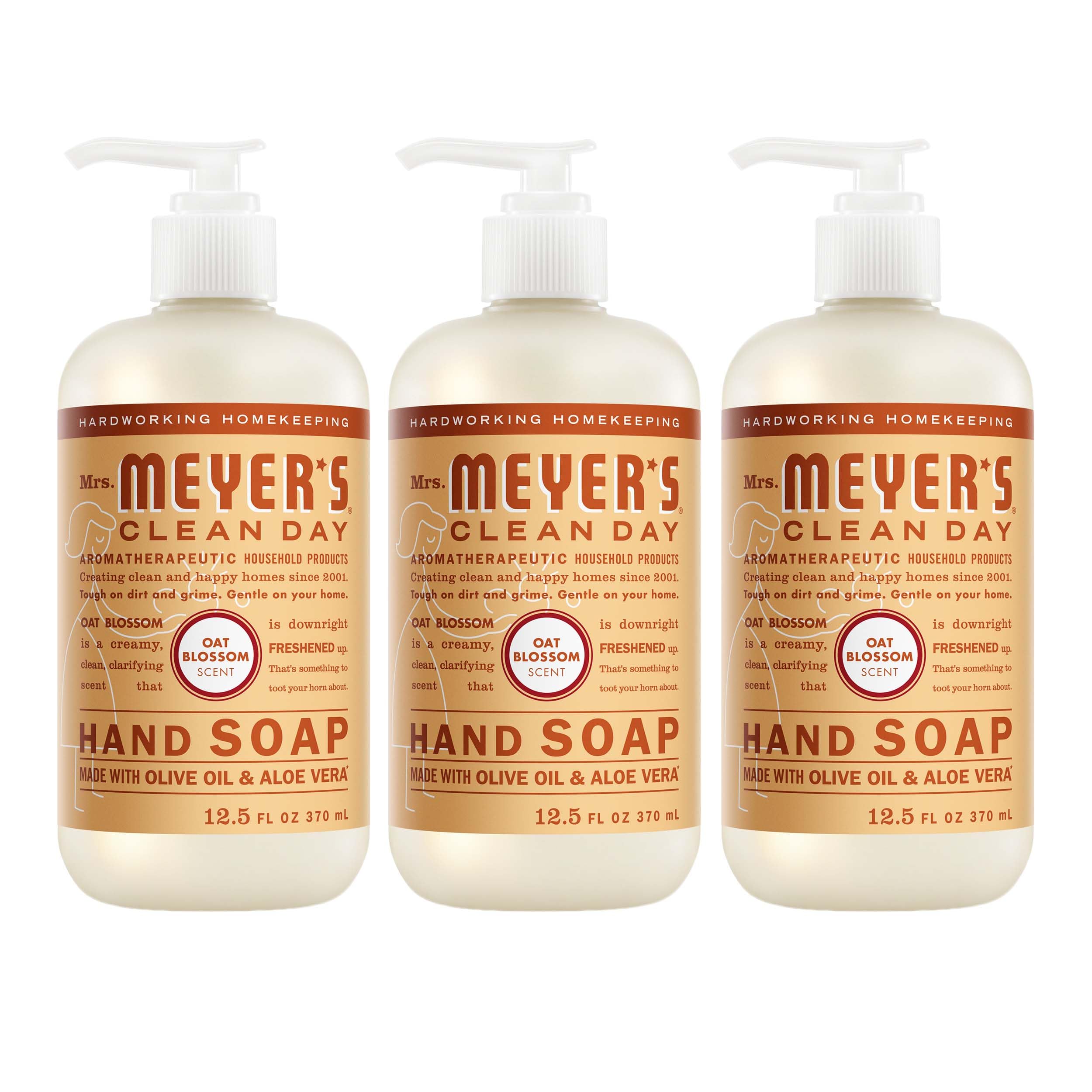 Amazon.com: MRS. MEYER'S CLEAN DAY Hand Soap, Oat Blossom, 12.5 Fl